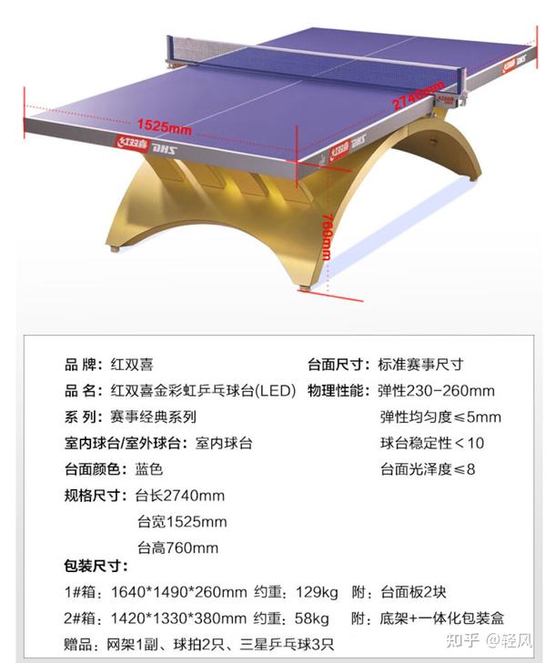 一个乒乓球桌大概要多少钱？